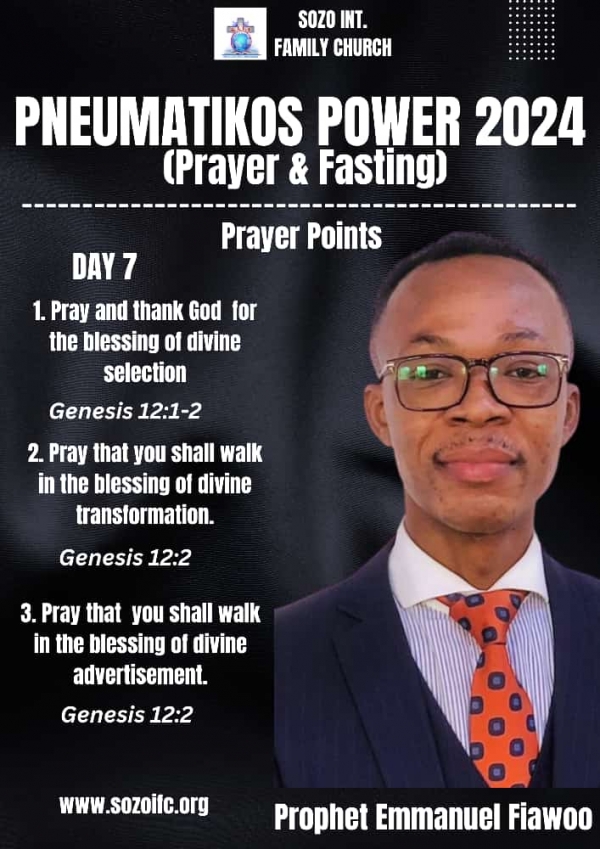 Pneumatikos Power 2024 - Prayer and Fasting Day 7