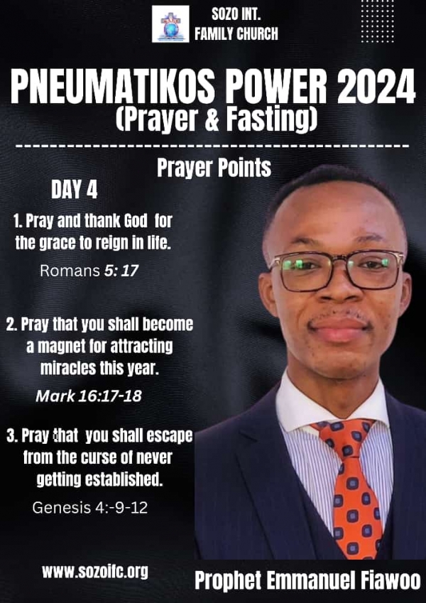 Pneumatikos Power 2024 - Prayer and Fasting Day 4