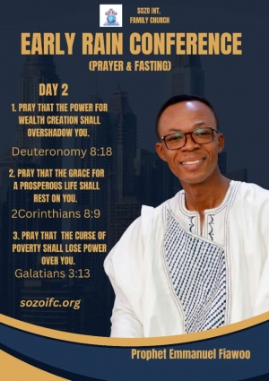 Early Rain Conference Prayer &amp; Fasting - Day Two